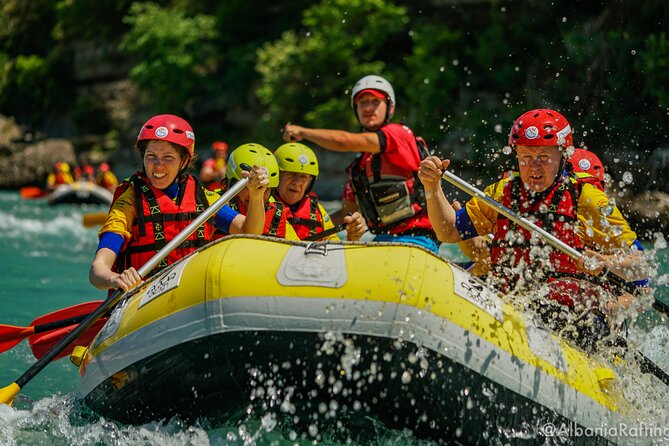 Rafting Vjosa River Gjirokastër Albania ARG - Guides and English instruction: how the “human part” shapes your day
