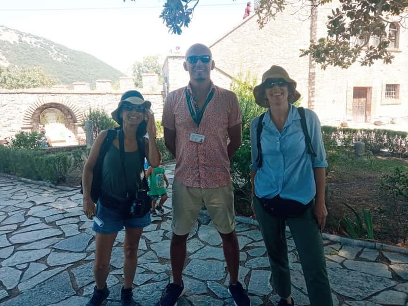 Saranda 1-Day: Butrint, Ksamil, Blue Eye & Lekuresi Castle - Ksamil bays and islands stop: beautiful, fast, and good for quick swims