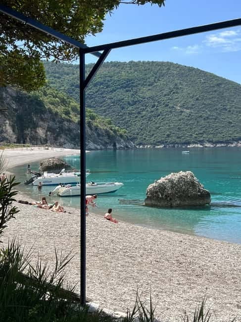 Saranda: Boat Tour to 7 Destinations with Beach Umbrella - Key highlights at a glance