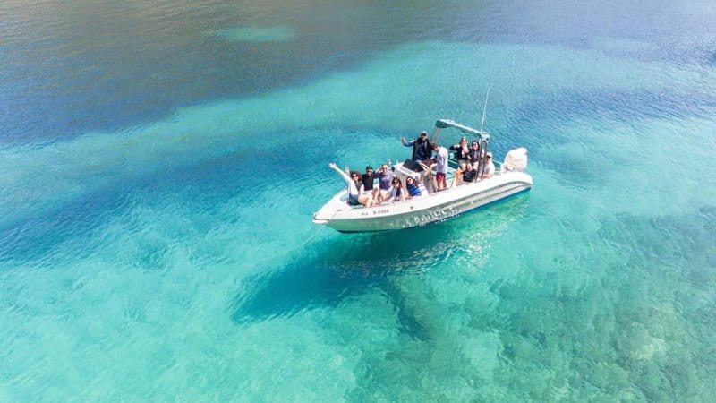 Saranda: Boat Tour to 7 Destinations with Beach Umbrella - Your itinerary: 7 destinations with a clear rhythm