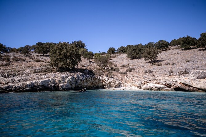Saranda:Boat Tour to Kakome,Hidden Cave & Beaches,with snorkell. - Stops 4 to 6: Kakome, Plazhi i ridhes, and Kepi i këmbës