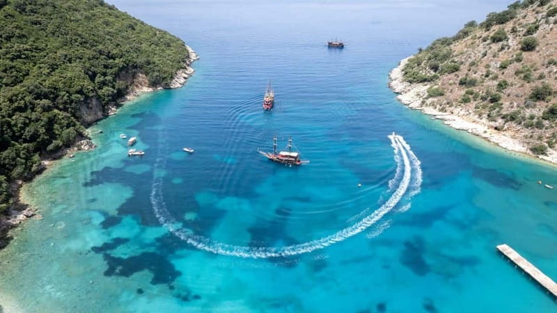 Saranda:Boat Tour to Kroreza with snorkelling,&umbrellas - Snorkeling on This Tour: Good Gear, Limited Time, Ask If You Need Help