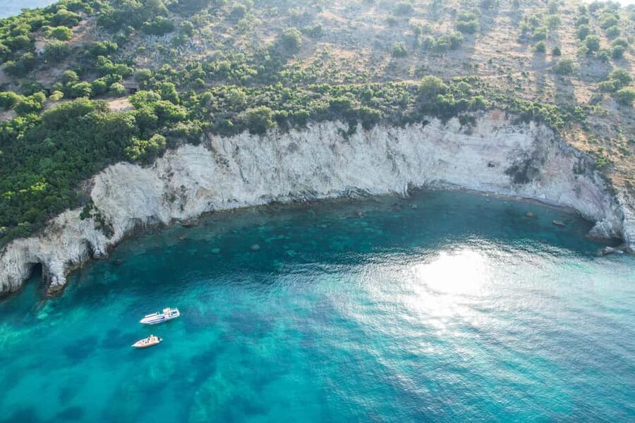 Saranda: Full-Day Boat Tour with Beach Stops & Swimming - Small group, real-time guidance, and the role of Angelo