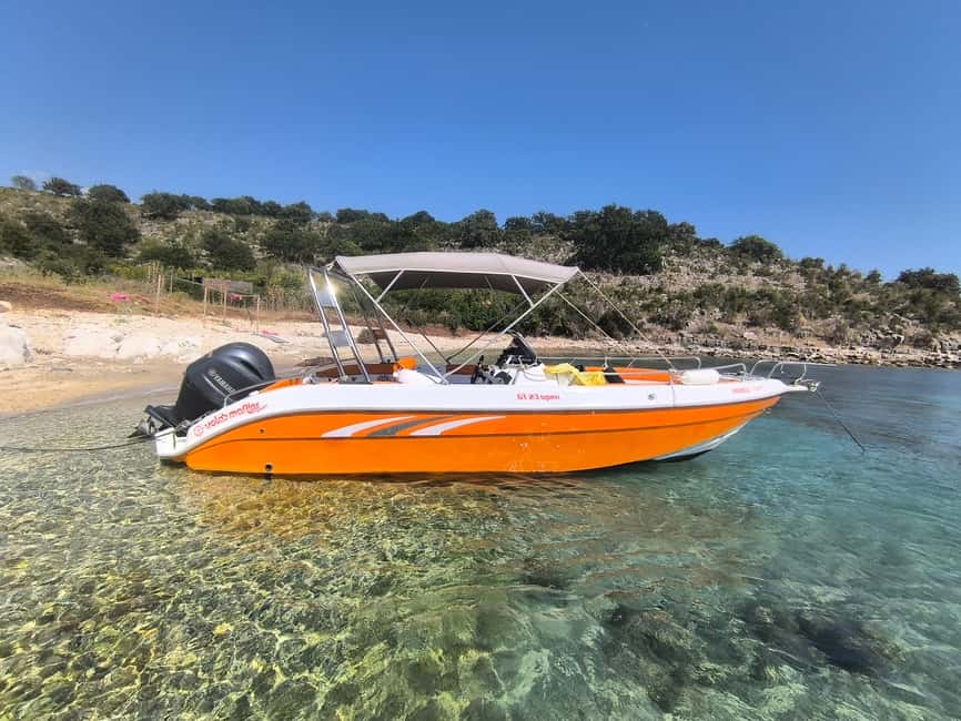 Saranda: Full-Day Boat Tour with Beach Stops & Swimming - Kakome Bay (Plazhi i Kakomes): swim in calmer, clearer water