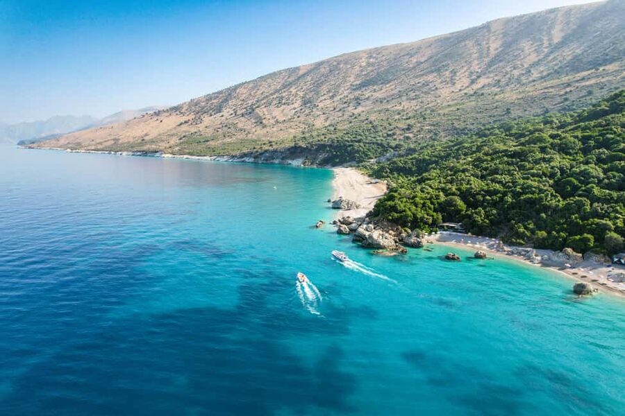 Saranda: Full-Day Boat Tour with Beach Stops & Swimming - Krorez Beach: 3 to 4 hours that make the day feel complete