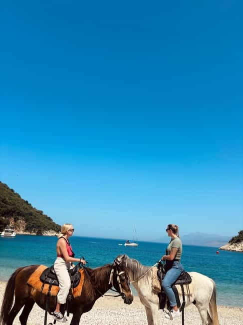 Saranda: Horseback Riding Tour - Kakome Bay on horseback, a smarter beach-day plan