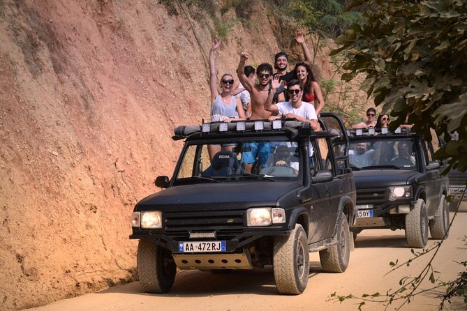 Saranda Jeep Safari 4x4 a Castle, Secret Beach and Blue Eye - Qeparo and Piqeras village time, olive groves, and off-road fun