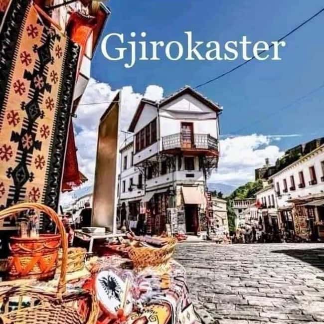 Saranda: Lekursi Castle, Blue Eye, Gjirokaster, & More Tour - Gjirokaster: UNESCO Old Town and Castle Time That Feels Like Breathing