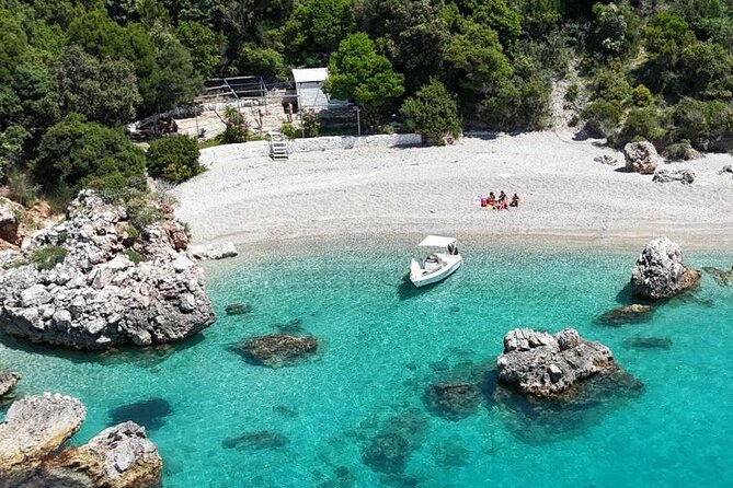 Saranda: Riviera Secrets, Cruise to Krorez and Turquoise Bays - SS Probitas shipwreck: snorkeling time plus gear reality