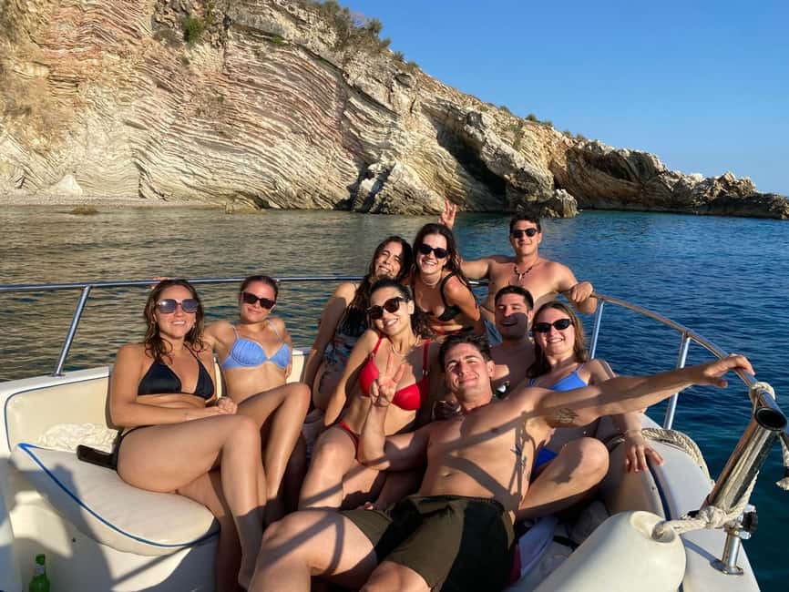 Saranda: Sea Adventure with 7 Stops, Drinks, & Snorkel Fun - The crew, the boat setup, and the easy going rhythm with Kelvin