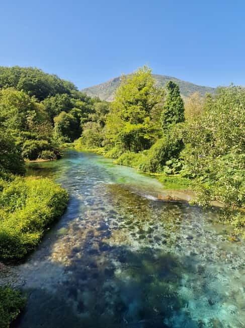 Sarande: Blue Eye Kayak and walking tour & Lekursi Castle - The short Muzinë walk before the ride back to Sarandë
