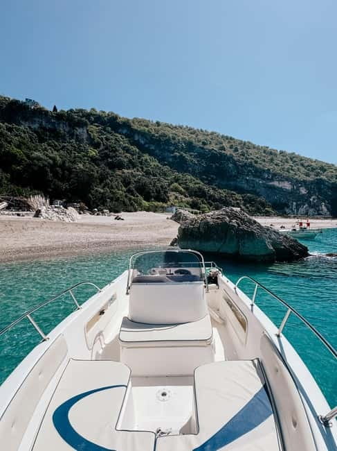 Sarandë: Boat Tour Turtle Cave Kakome & Krorez Snorkeling - Krorez Beach: the main break at the best-feeling time