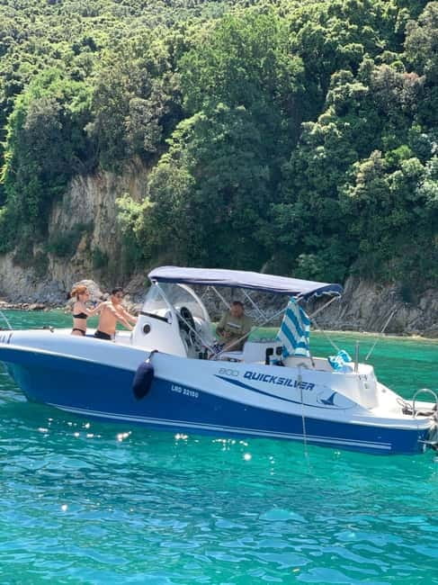 Sarandë: Destinations of North of Saranda Boat Trip - Gremina on Karaburun Peninsula (Grammata Bay): scenery with limited time pressure