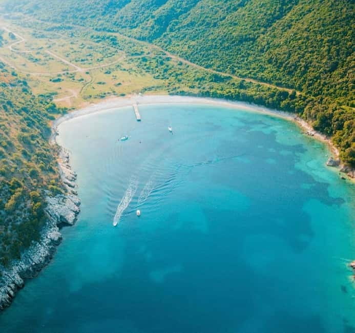 Sarandë:Krorez Boat Tour with Free Umbrella&Snorkelling mask - Getting to Kristi-21 Boat Tours and avoiding port chaos