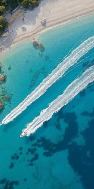 Sarandë:Krorez Boat Tour with Free Umbrella&Snorkelling mask - What you get for $35: value math that makes sense