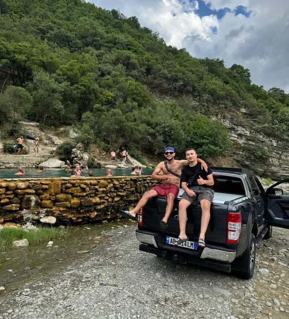 Sarande: Permet 4x4 Tour, Rafting and Thermal baths - Price and value: what $234 buys you