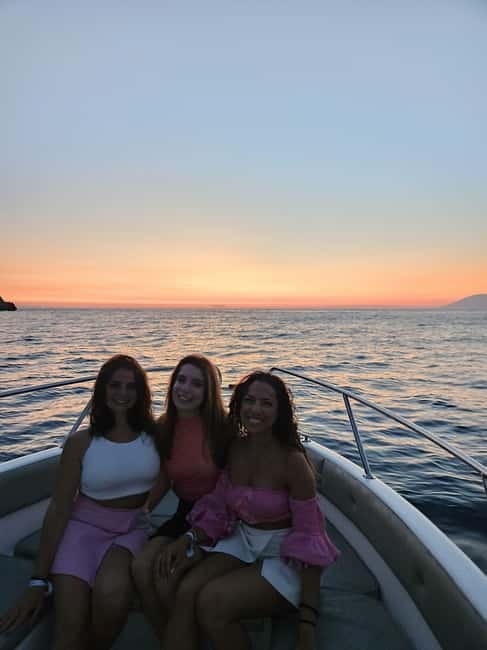 Sarandë: Sunset boat tour with local wine - Shpella e Milotit: photos first, then a quick swim break