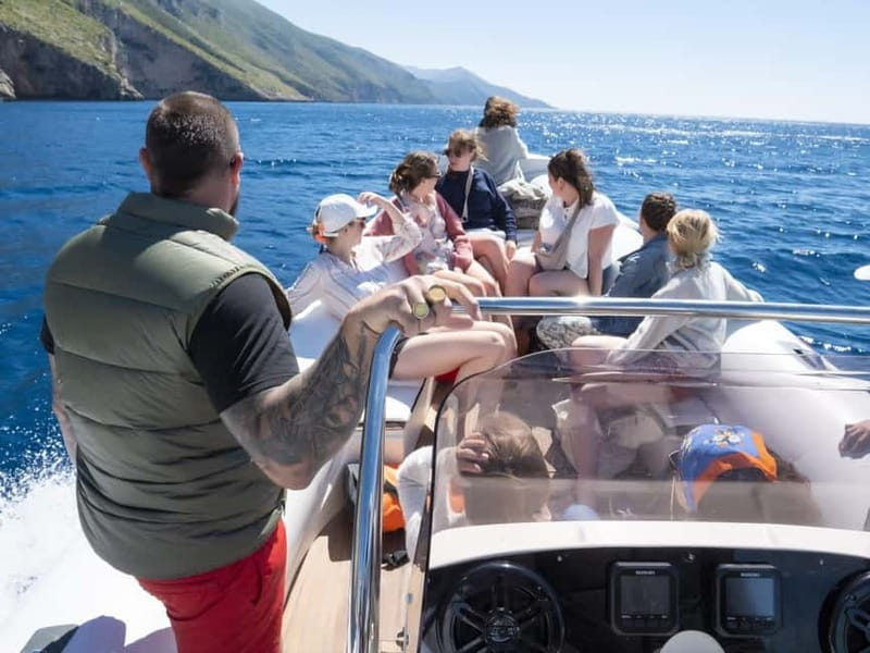 Secret Blue Cave & Grama Bay - Speed Boat Tour - Haxhi Ali Cave: Pirate Legend Meets a Real Cave Stop