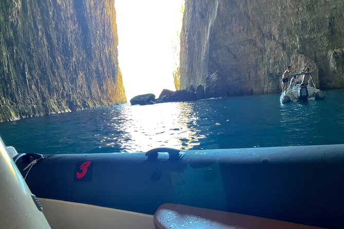 Secret Blue Gem Cave & Grama Bay Boat Tours Vlore - Dafina Cave: what to expect when you swim inside