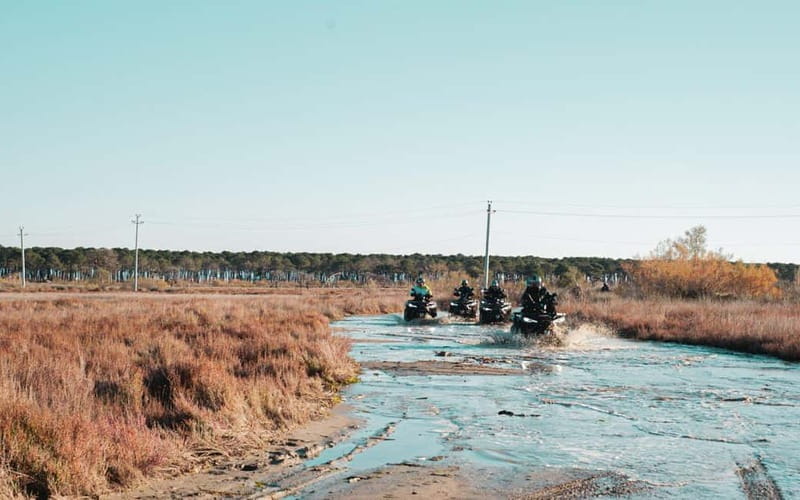 Sektor Rinia Tour (ATV 4 hours) - Natural reservoirs and Porto Romano: scenery with a real-world edge
