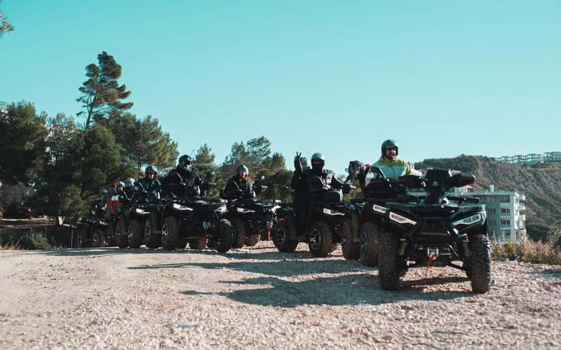 Sektor Rinia Tour (ATV 4 hours) - Youth Sector and the pine forest ride