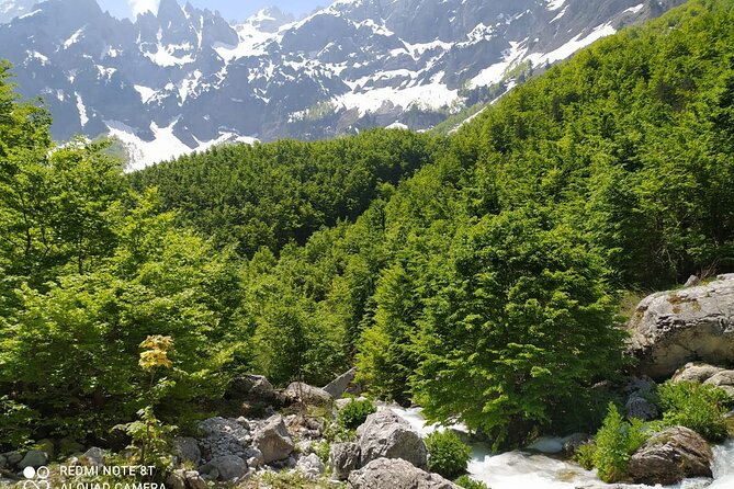 Self-Guided Hiking Tour: Theth, Valbona & Koman Lake in 5 days - Day 2: Grunas Waterfall, plus a National Park afternoon reset