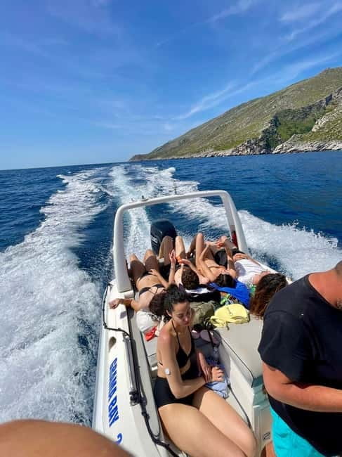 Sercret Beaches Speedboat Tour Vlore - The “three little beaches” moment and the short on-foot stretch