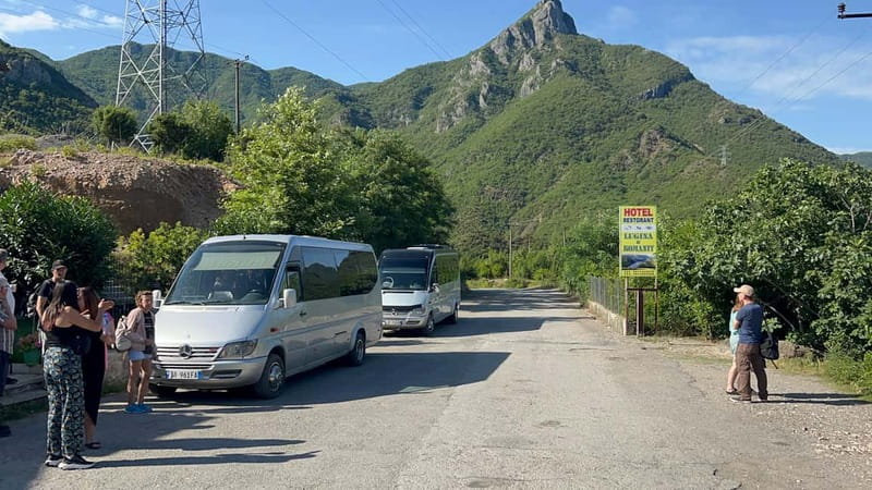 Shkoder: Transfers to Valbona/Theth/Shala River. Both ways. - The 06:30 start near Rozafa Hotel, and the pickup reality