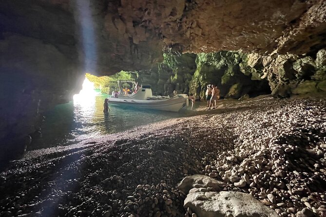 Small Group Speedboat Excursion to Haxhi Ali and Dafina Caves - Speedboat Ride to Haxhi Ali Cave (30 to 40 Minutes Each Way)