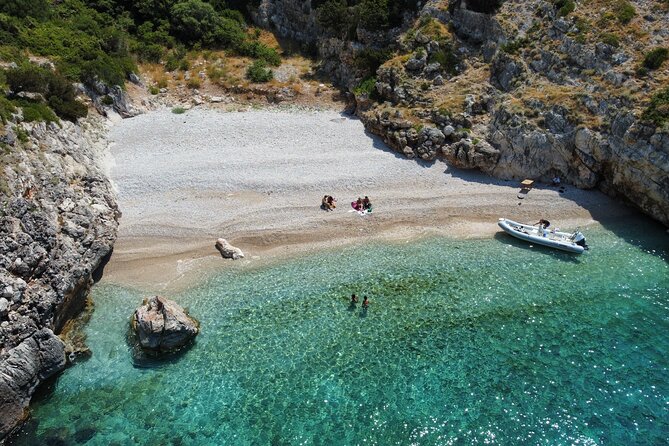 Small Group Speedboat Excursion to Haxhi Ali and Dafina Caves - Bristani Bay (Bear’s Bay): Sea, Mountains, and an Abandoned Unit