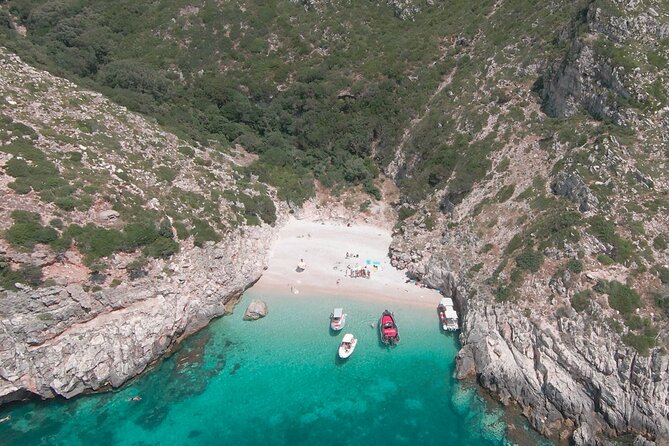 Snorkeling Experience of Dafina Bay & Bear's Bay - Stop 1: Haxhi Ali Cave for snorkeling in the cave interior