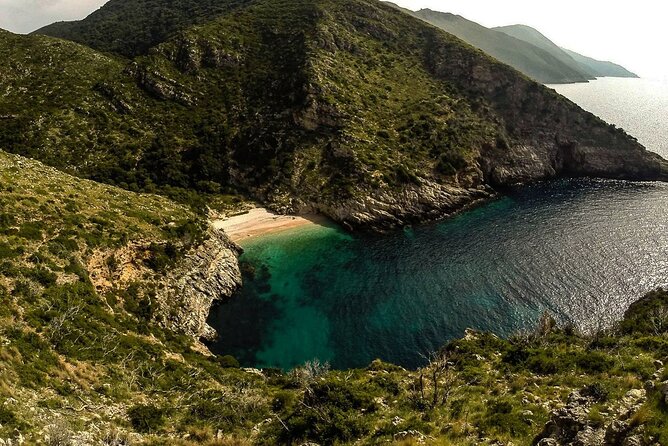 Speed Boat Tour to Secret Beaches - Haxhi Ali Cave and the limestone-coast vibe