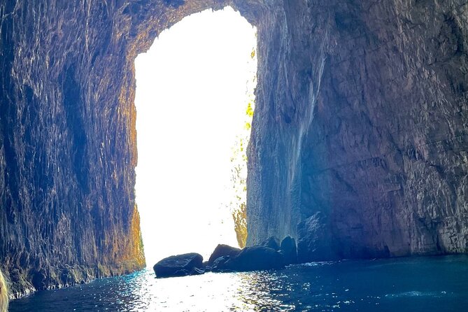 Speed Boat Trip to Sazan Island, Haxhi Ali Cave and Karaburun - Haxhi Ali Cave: 20 minutes of legend and natural rock shapes