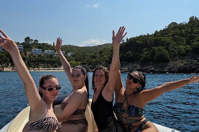 Speedboat Tour Swimming in the Five Island of Ksamil - Twin islands swim and snorkel time: your flexible window on the water