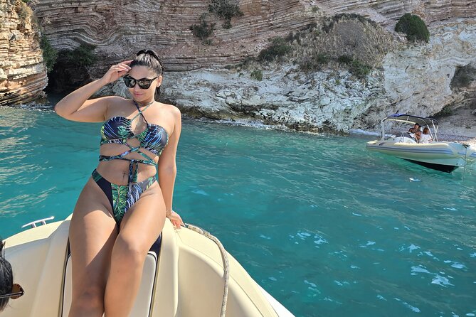 Speedboat Tour Swimming Snorkeling in Pigeon Cave Mirror Beach - Five Islands of Ksamil: the final stop where you choose your hours