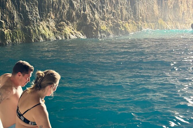 Speedboat Tour to Sazan Island, Haxhi Ali Cave and Marine Park - Stop 3, Karaburun-Sazan National Marine Park: beach relax time and Albanian dishes