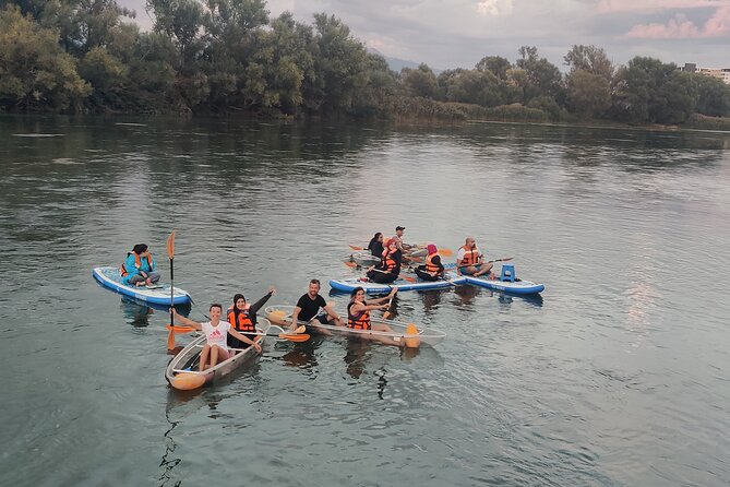 Stand Up Paddle Board or Kayak Rental in Shkodër - Where you end up: timing, duration, and the different finish location