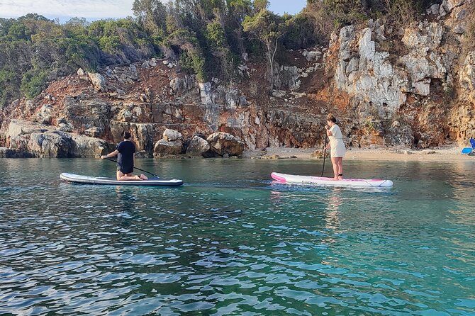 Stand Up Paddle-boarding around Ksamil islands (3 times a day) - SUP around Ksamil Islands: what you are really buying