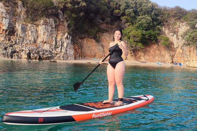 Stand Up Paddle-boarding around Ksamil islands (3 times a day) - The water and views: clear bays, island lines, and small moments