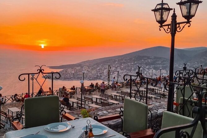 Sunset at Lekursi Castle & Wine Tasting Tour and Blue Eye Springs - Lëkurësi Castle, sunset time with an Ottoman story