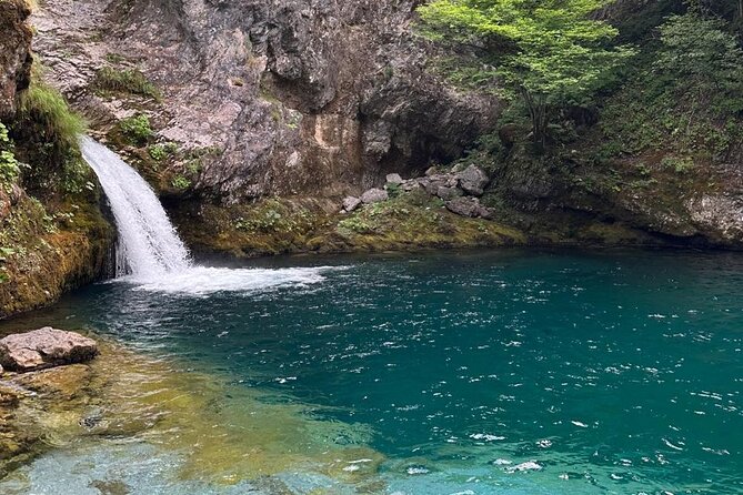 Theth Adventure: Bogë, Blue Eye & Grunas Waterfall - Blue Eye of Theth: the Nderlysaj transfer, rocky trail, and swim
