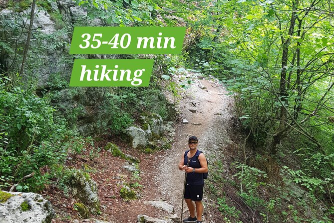 Theth Guided Tour from Shkoder - Stop 3: Grunasi Waterfall, a 25 m drop with rainbow chances