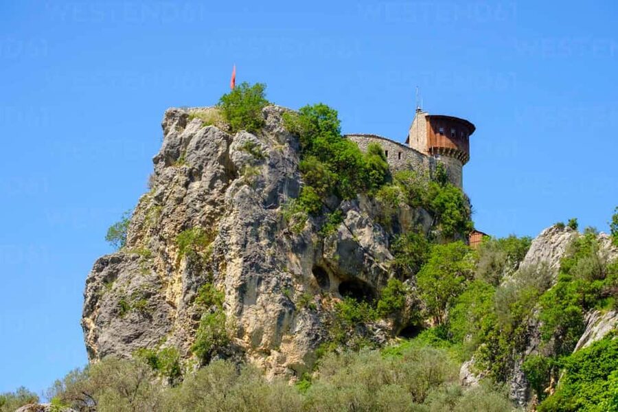 Tirana Adventure: Petrela Castle, Black Cave Hike & Zipline - Petrela Castle: medieval walls with real big views