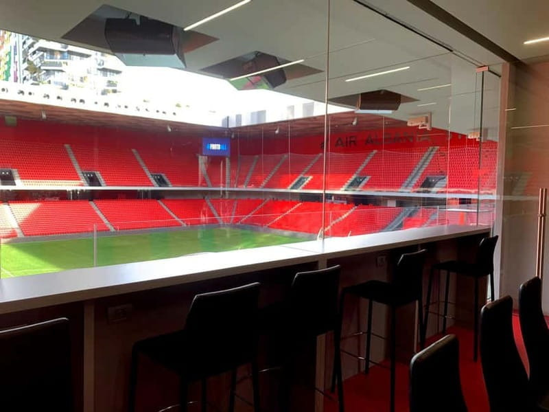 Tirana: Albania Stadium Guided Tour - Press zones and media facilities: how events get broadcast
