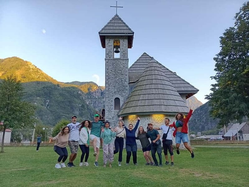Tirana: Albanian Alps and Theth Village Day Tour - Arriving in Theth: Church of Theth and the Reconciliation Tower
