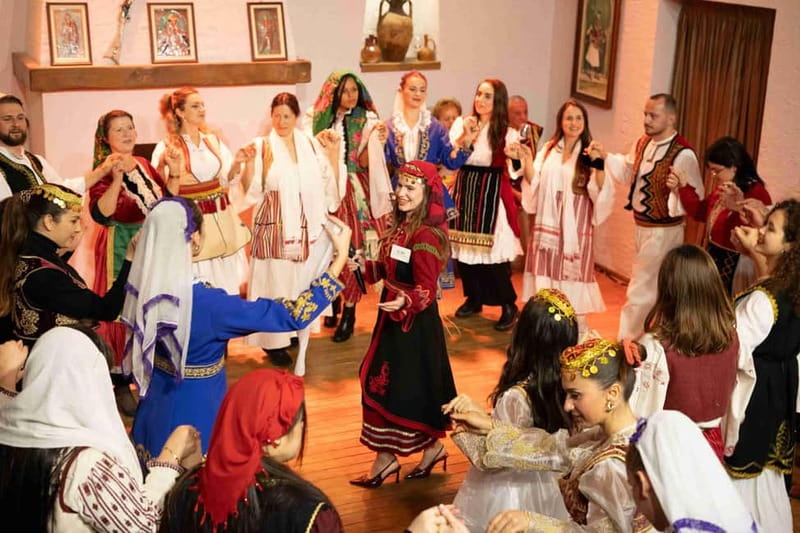 Tirana: Albanian Night Cultural Dance & Music Experience - Step into the costumes: embroidery meaning you actually get
