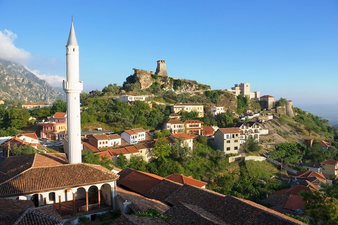Tirana and Kruja Full Day Tour - Tirana city stops: Clock Tower, Ethem Bey Mosque, and the central square