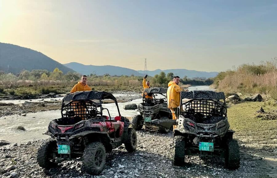 Tirana: ATV/Buggy/Quad Tour with Snack and Drink - Gear Up: Helmets and Mud-Rain Protection Actually Matter