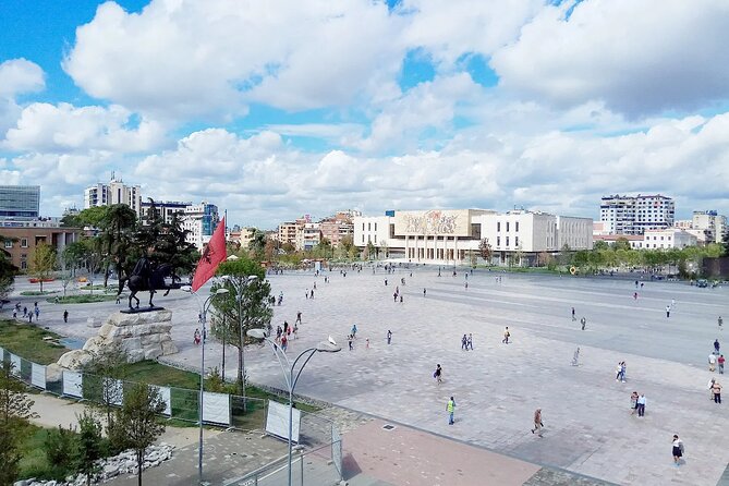 Tirana Bike Tour – Explore the City on Two Wheels - Stop 4: Air Albania Stadium, Architecture You Can See