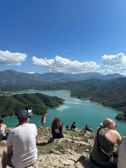 Tirana: Bovilla Lake & Gamti Mountain by SUV (No Hiking) - Arriving at Bovilla Reservoir: cliffs, photo stops, and time to breathe